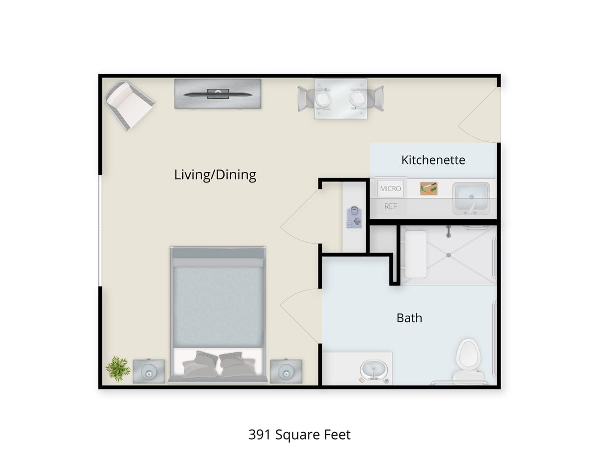 Assisted Living Studio