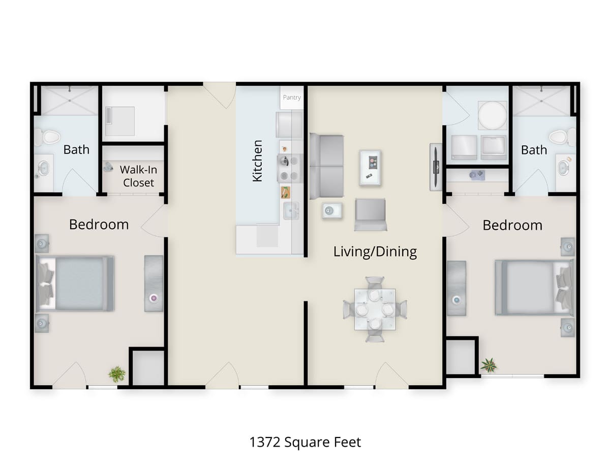 Independent Living Two-Bedroom